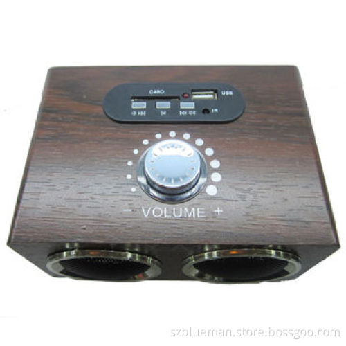 Wooden speaker